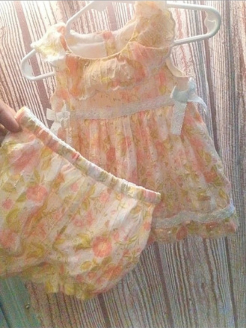 Floral Pink Mini Dress